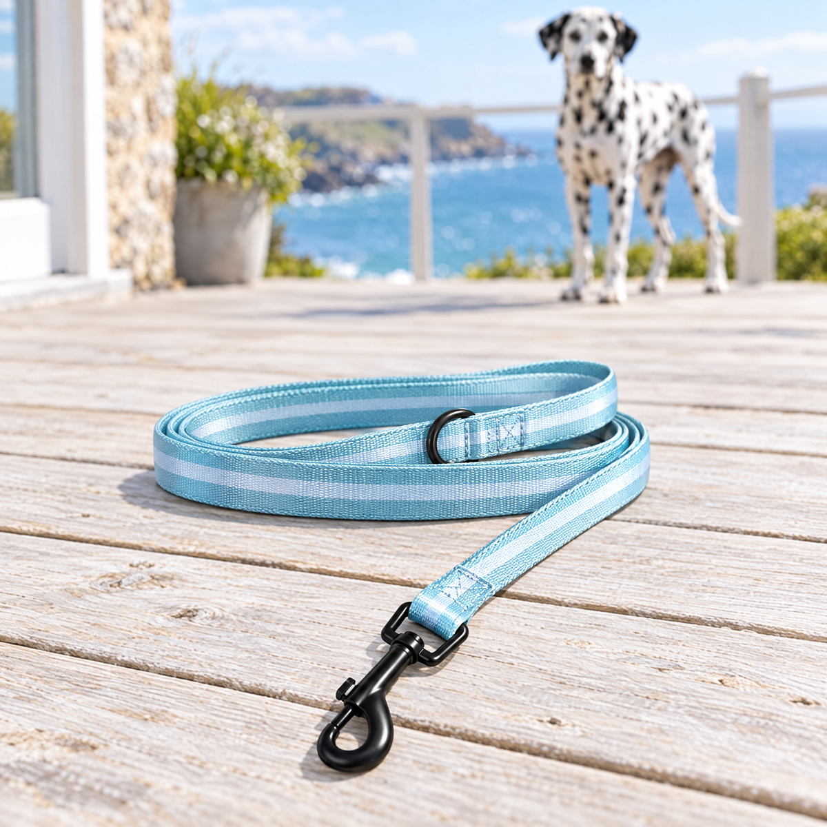 Pastel Blue PupClub dog lead