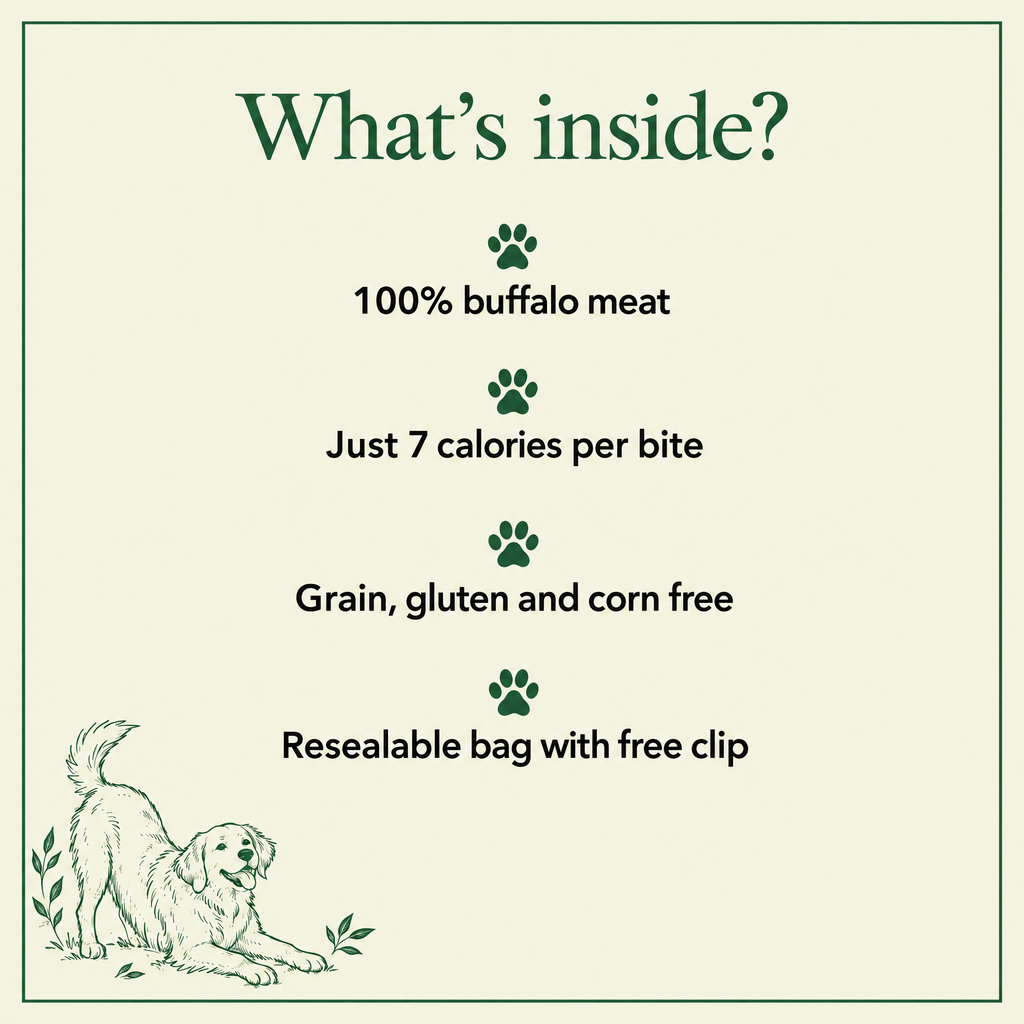 What's inside Buffalo Jerky Bites by The Buffalo Co.