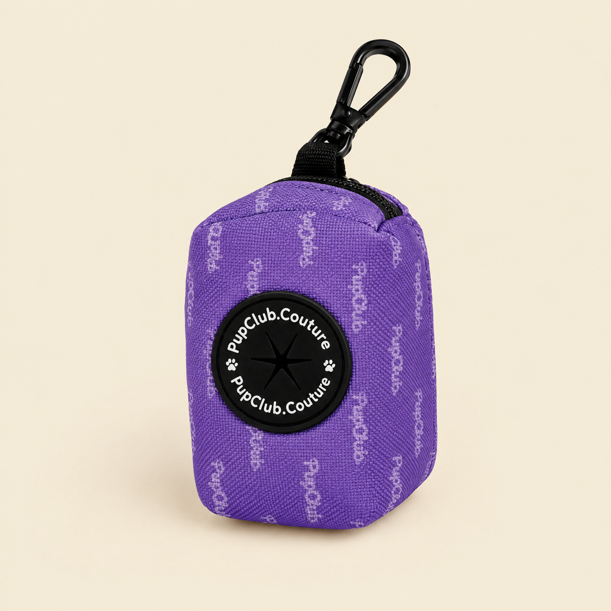 Lilac Blush poo bag holder by PupClub Couture
