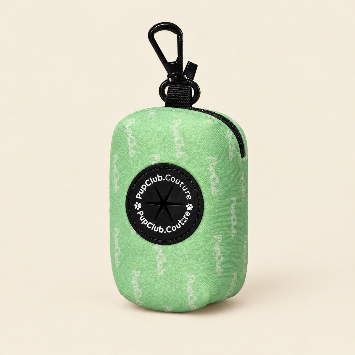 Pastel Mint poo bag holder by PupClub Couture