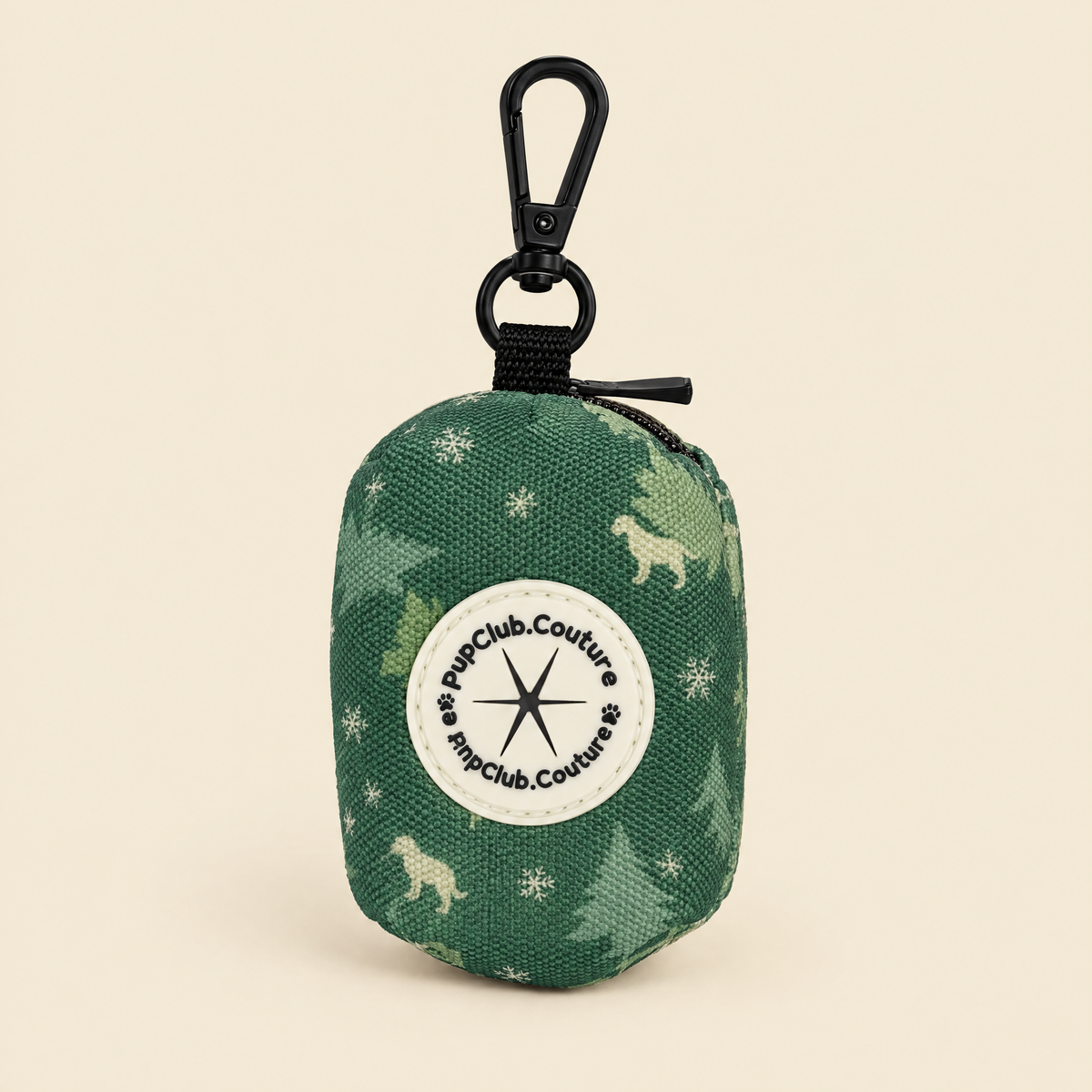 Evergreen Trails poo bag holder by PupClub Couture