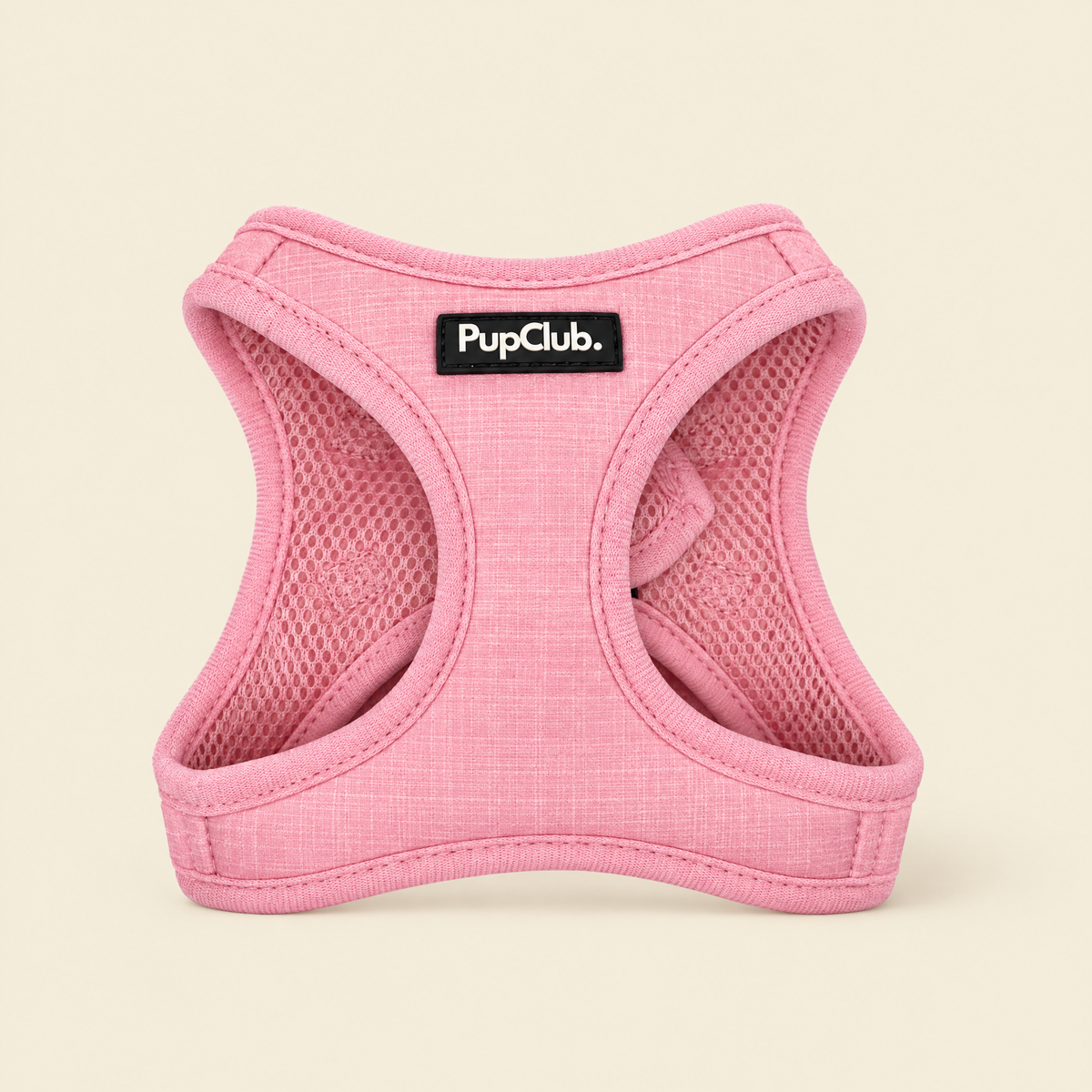 Pink puppy step-in harness by PupClub Couture